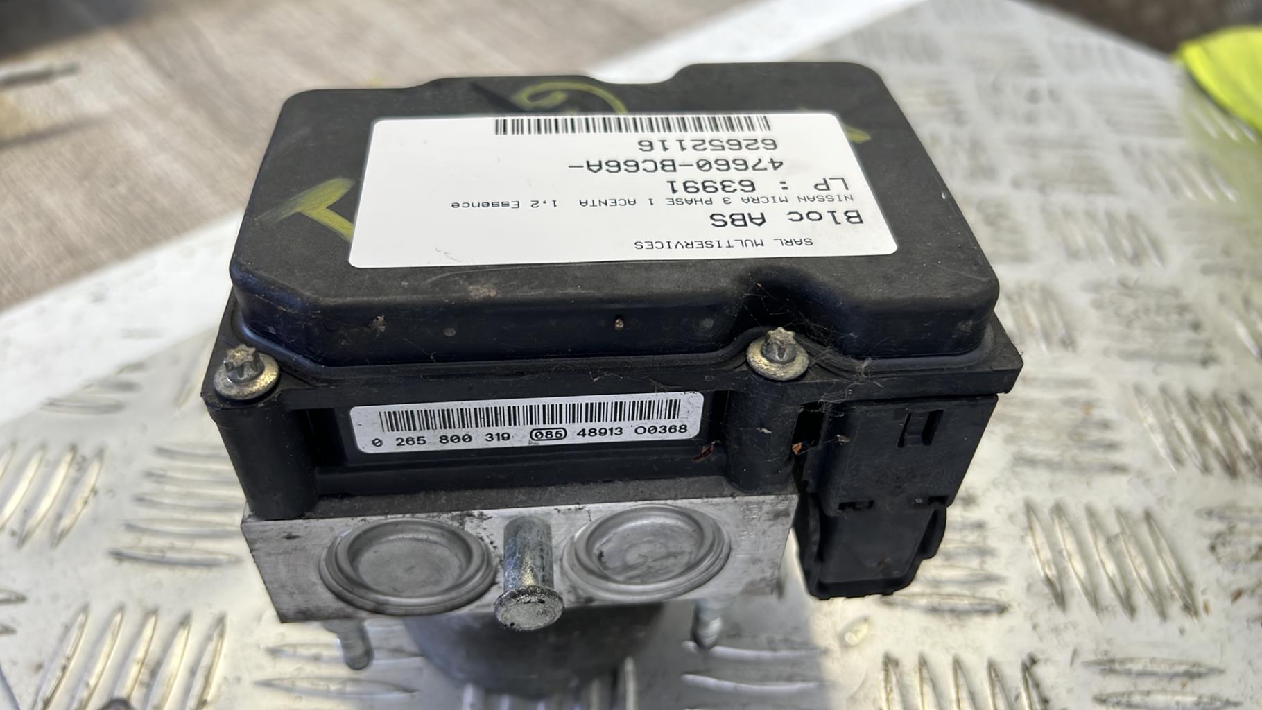 Blocco ABS (antibloccaggio freni) NISSAN MICRA 3 PHASE 1 Gasolina - 1
