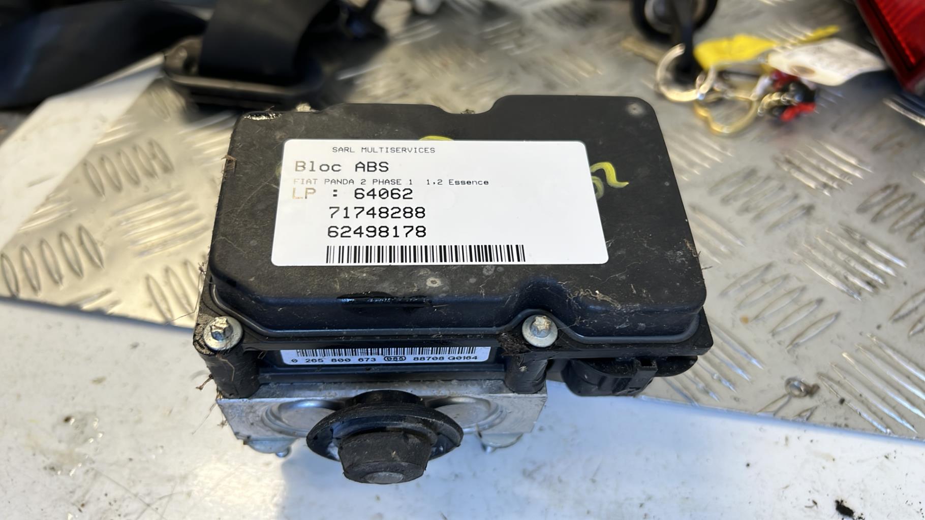 Blocco ABS (antibloccaggio freni) FIAT PANDA 2 PHASE 1 Gasolina - 1