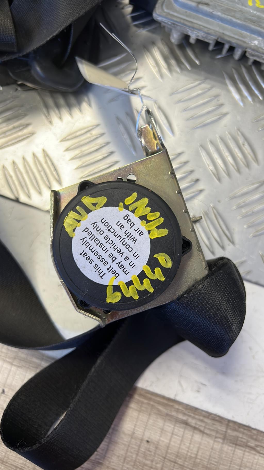 Cintura di sicurezza anteriore destra MINI MINI 1 R50/R53 PHASE 1 Diésel - 1