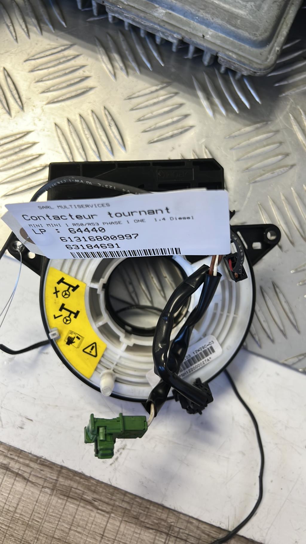 Contatto spiralato MINI MINI 1 R50/R53 PHASE 1 Diésel - 1