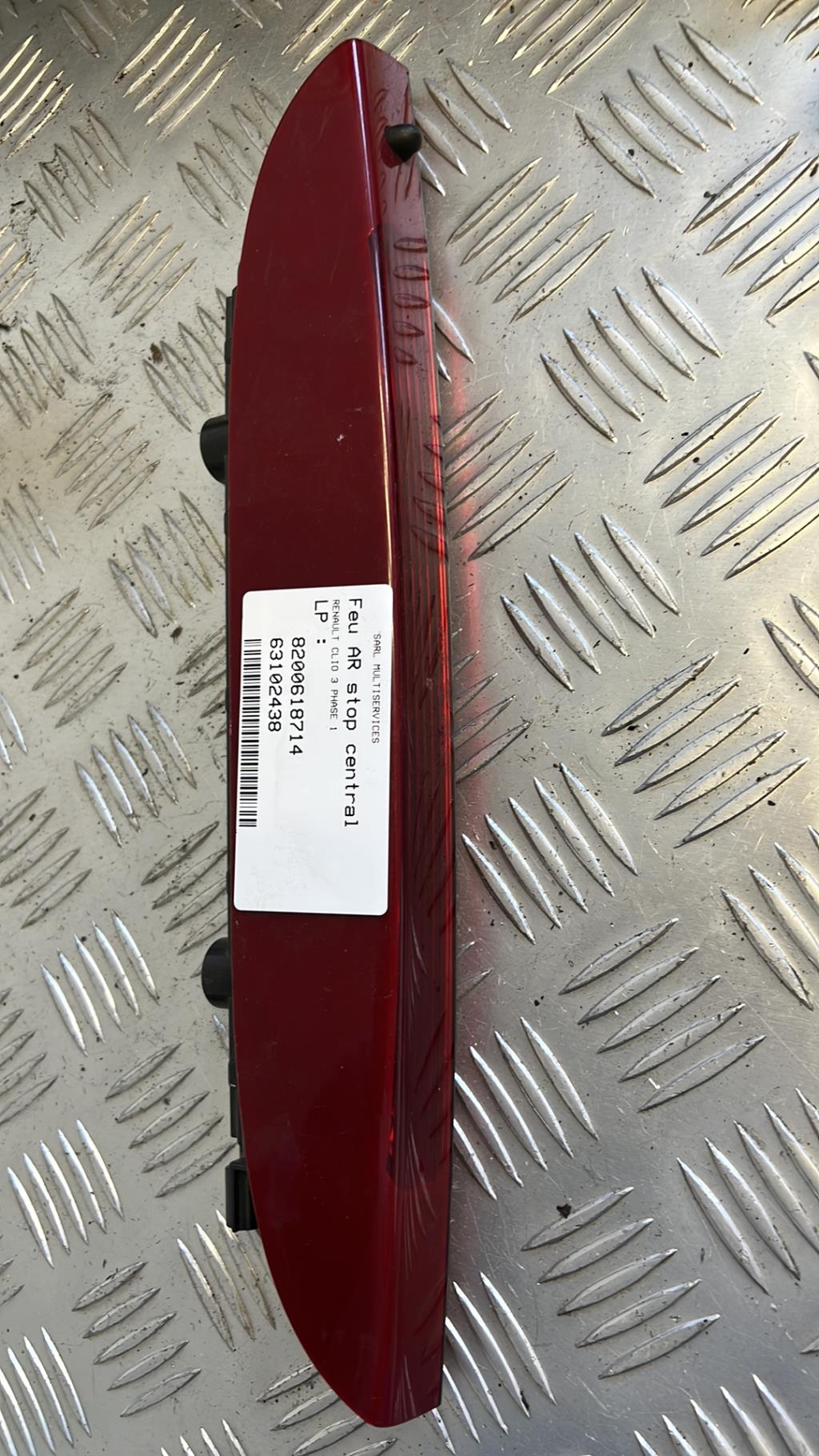 Feu arriere stop central RENAULT CLIO 3 PHASE 1 BREAK  - 1