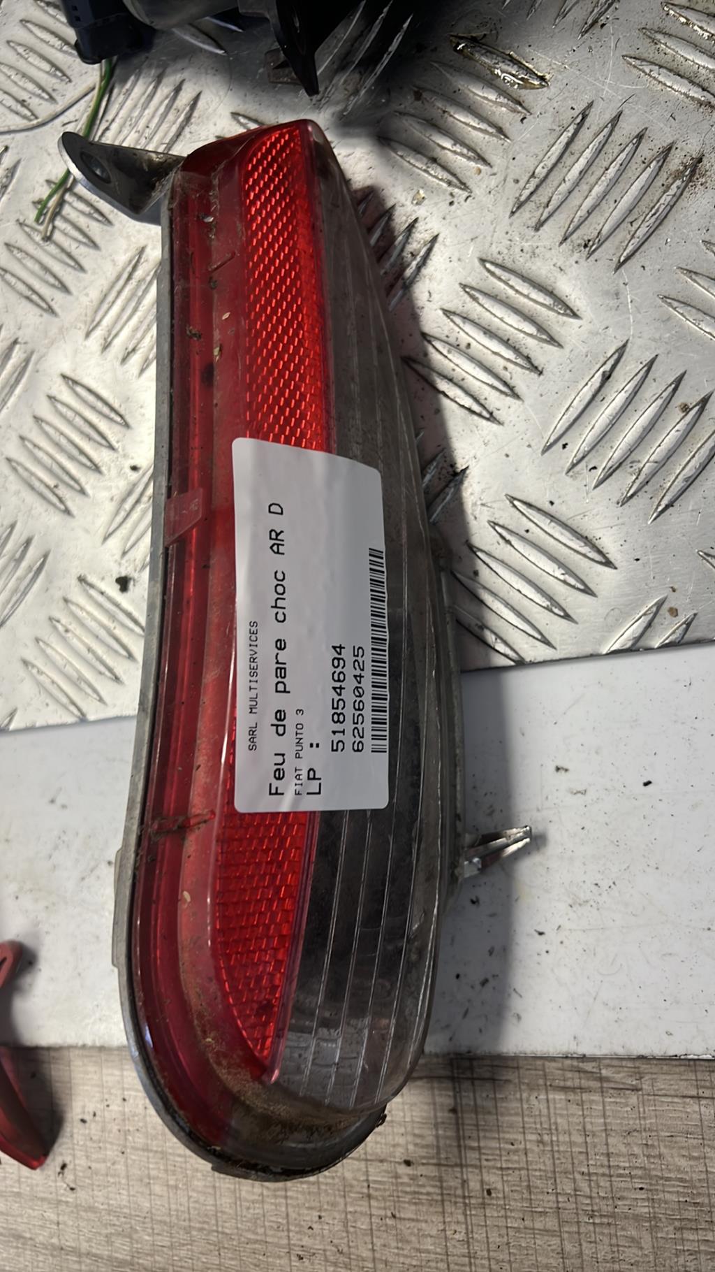 Luce paraurti posteriore destra FIAT PUNTO 3  - 1