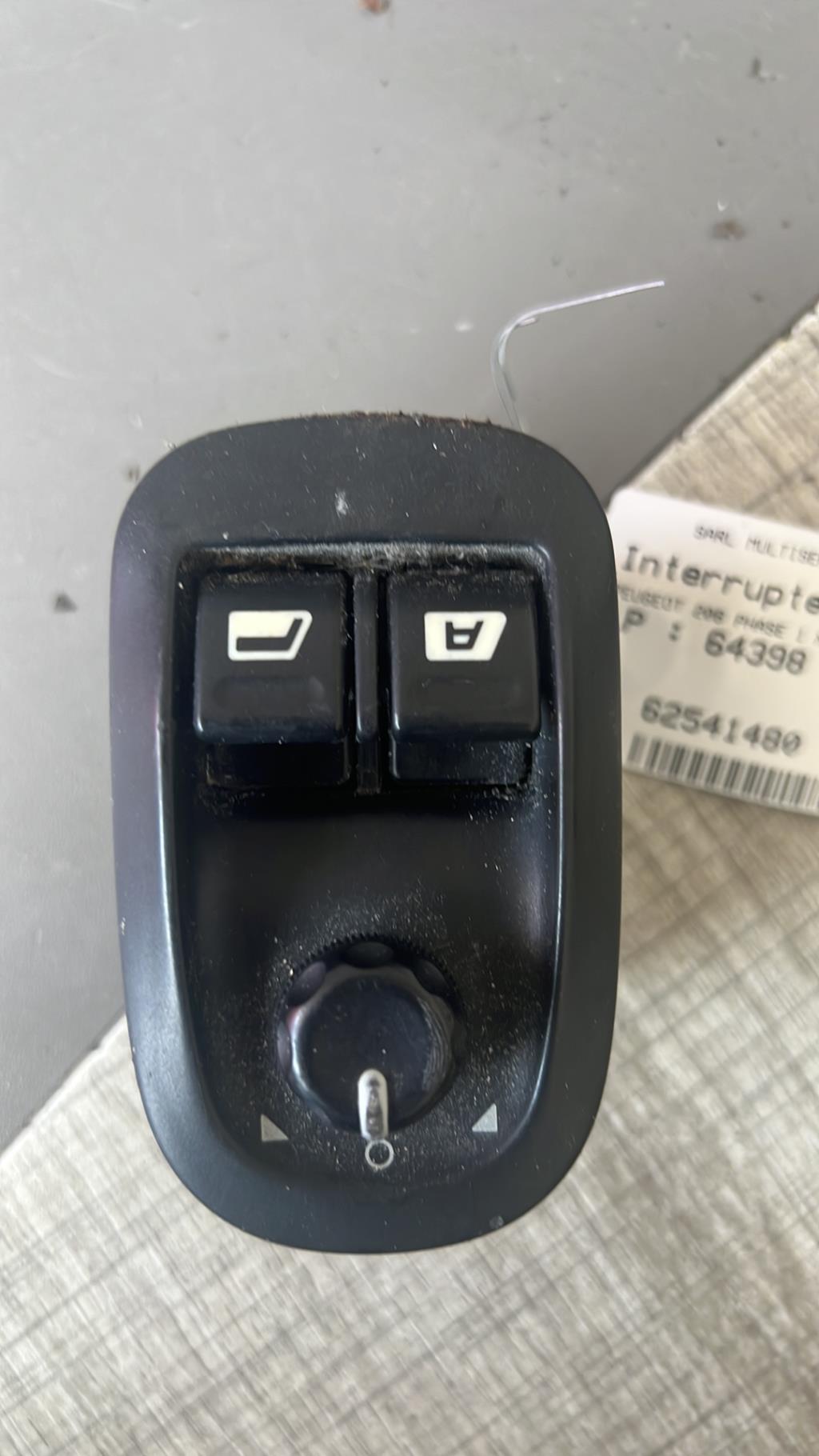 Interruttore lavacristalli anteriore sinistro PEUGEOT 206 PHASE 1 Diésel - 1