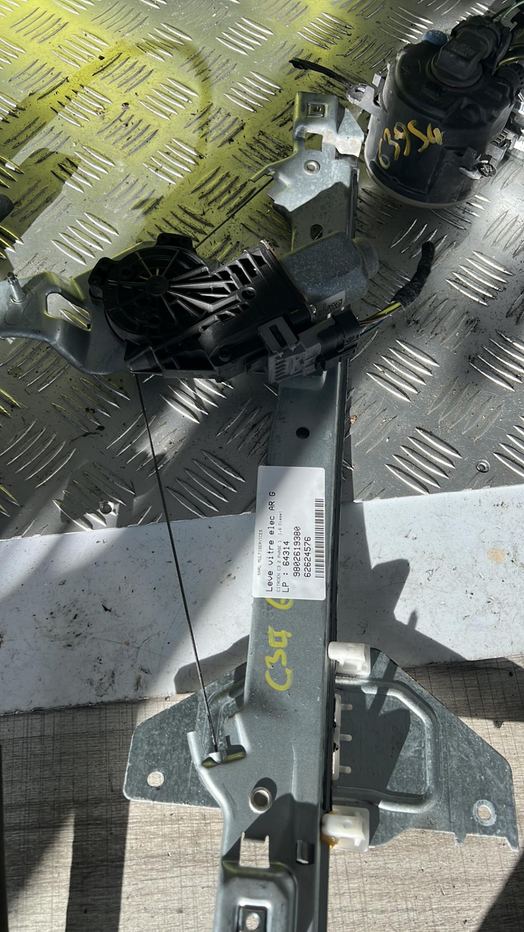 Alzacristalli elettrico posteriore sinistro CITROEN C3 2 PHASE 1 Diésel - 1
