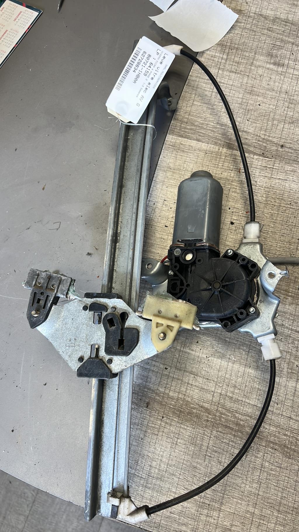 Alzacristalli elettrico anteriore sinistro NISSAN MICRA 4 PHASE 2 Gasolina - 1
