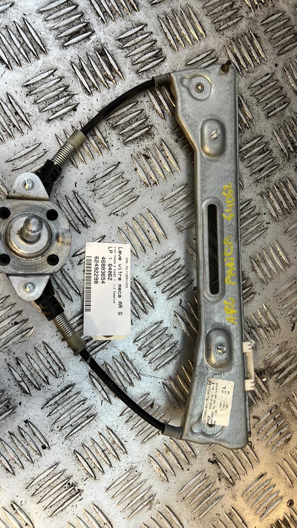 Alzacristalli manuale posteriore sinistro FIAT PANDA 2 PHASE 1 Gasolina - 1