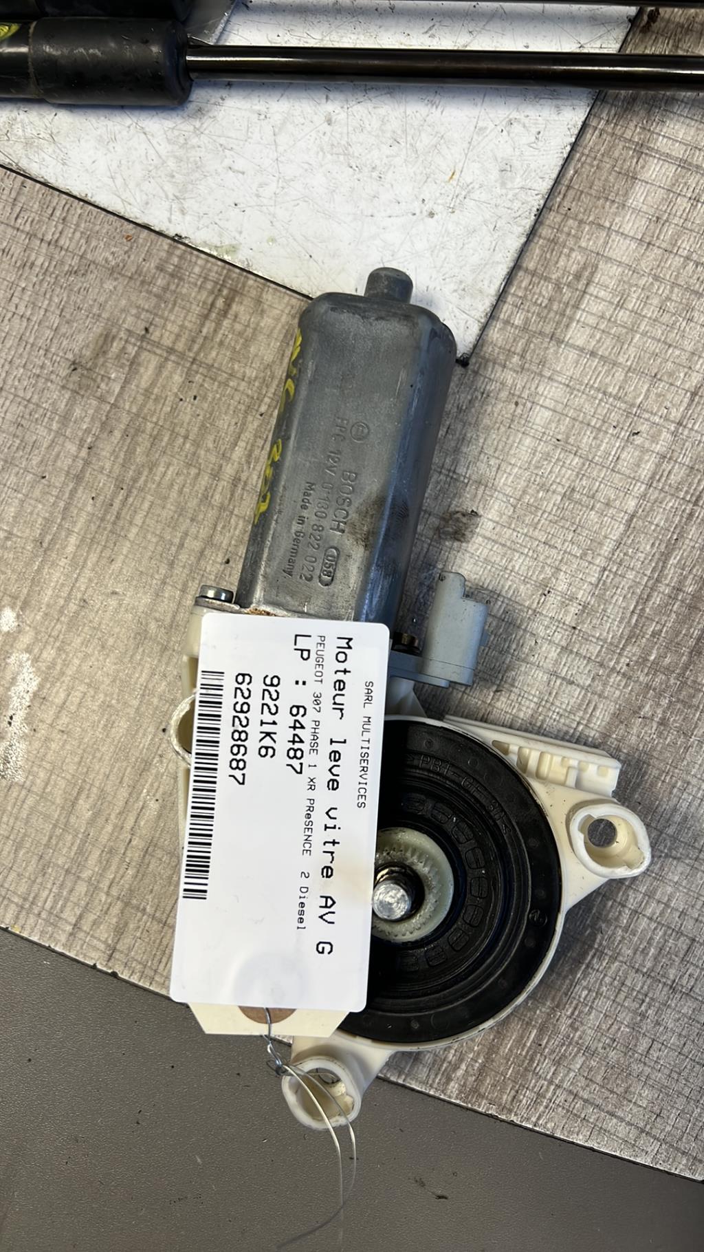 Motore alzacristalli anteriore sinistro PEUGEOT 307 PHASE 1 Diésel - 1