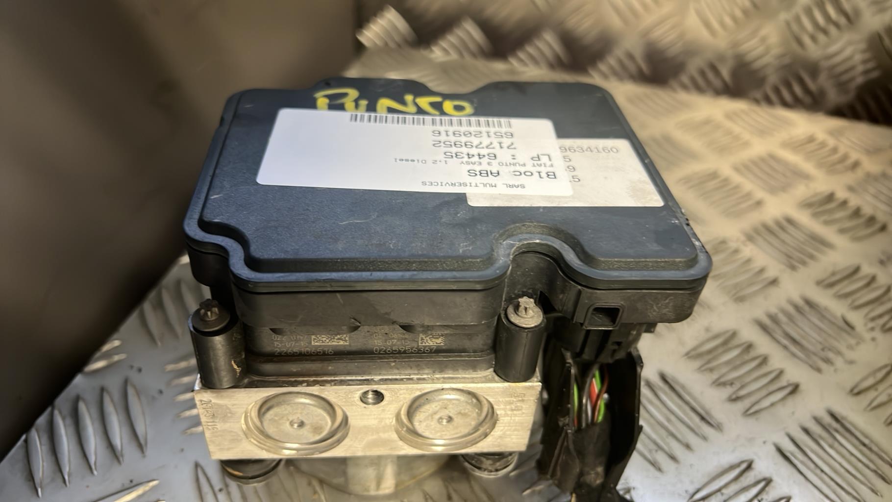 Blocco ABS (antibloccaggio freni) FIAT PUNTO 3 Diésel - 1