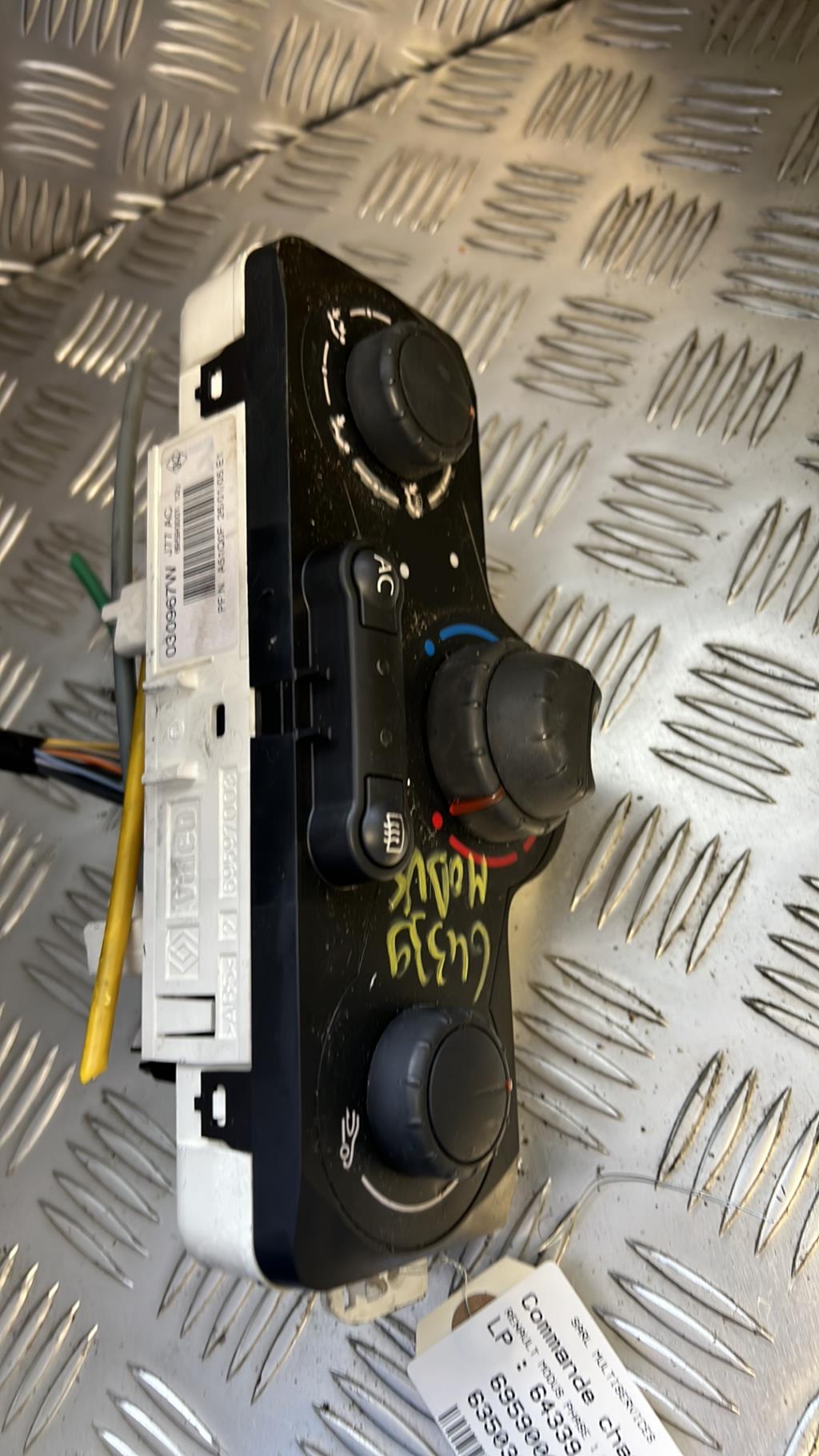 Commande chauffage RENAULT MODUS PHASE 1 Diesel - 1