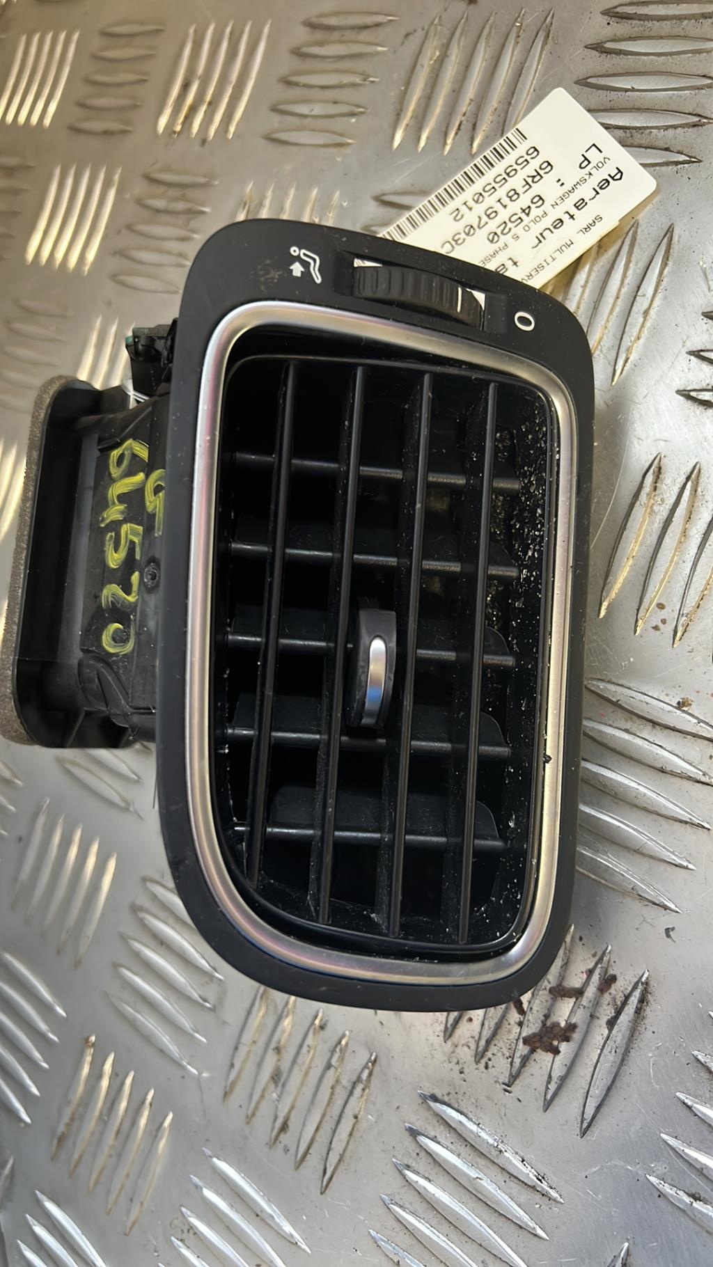 Bocchetta aerazione cruscotto anteriore sinistra VOLKSWAGEN POLO 5 PHASE 1 Diésel - 1