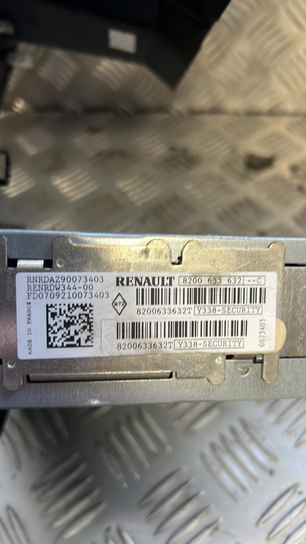 Autoradio originale RENAULT MODUS PHASE 2 Diésel - 1