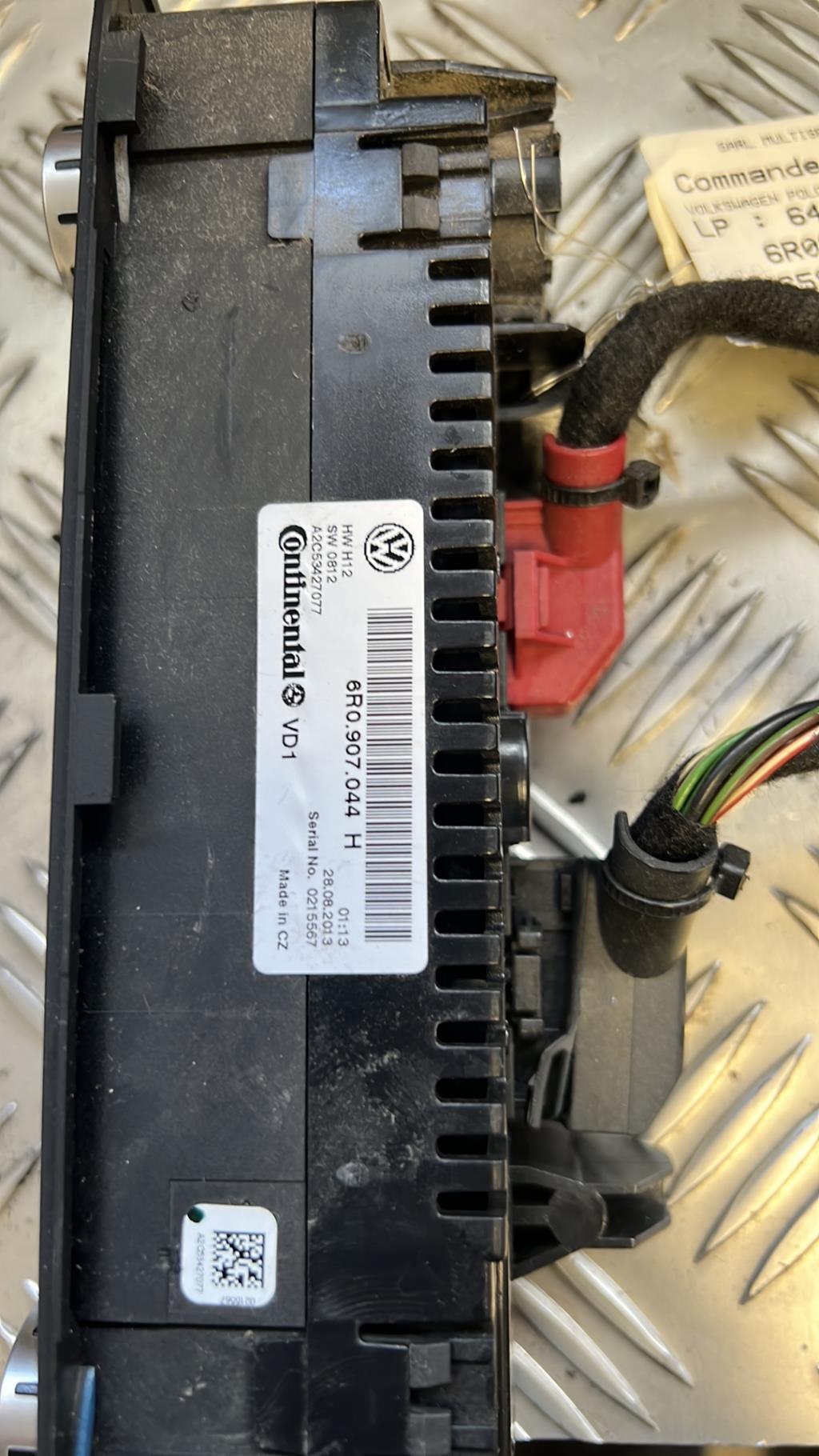 Commande chauffage VOLKSWAGEN POLO 5 PHASE 1 Diesel - 1