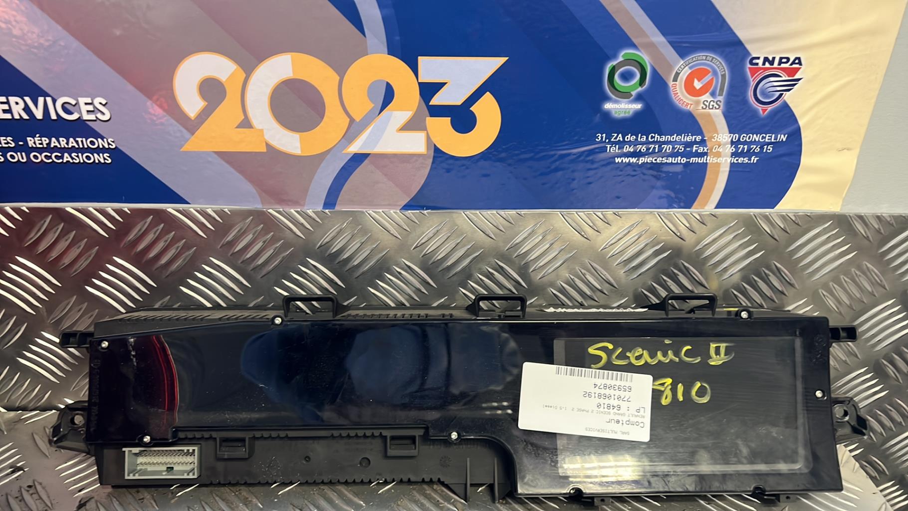 Compteur RENAULT GRAND SCENIC 2 PHASE 2 Diesel - 1