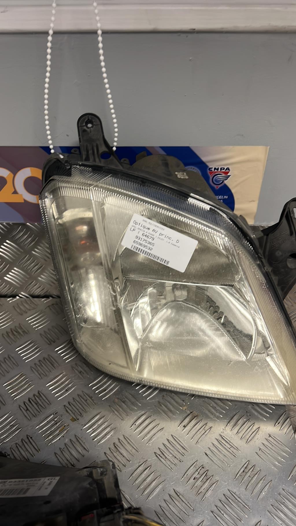 Gruppo ottico anteriore principale destro (luci)(faro) OPEL MERIVA A PHASE 1 Gasolina - 1