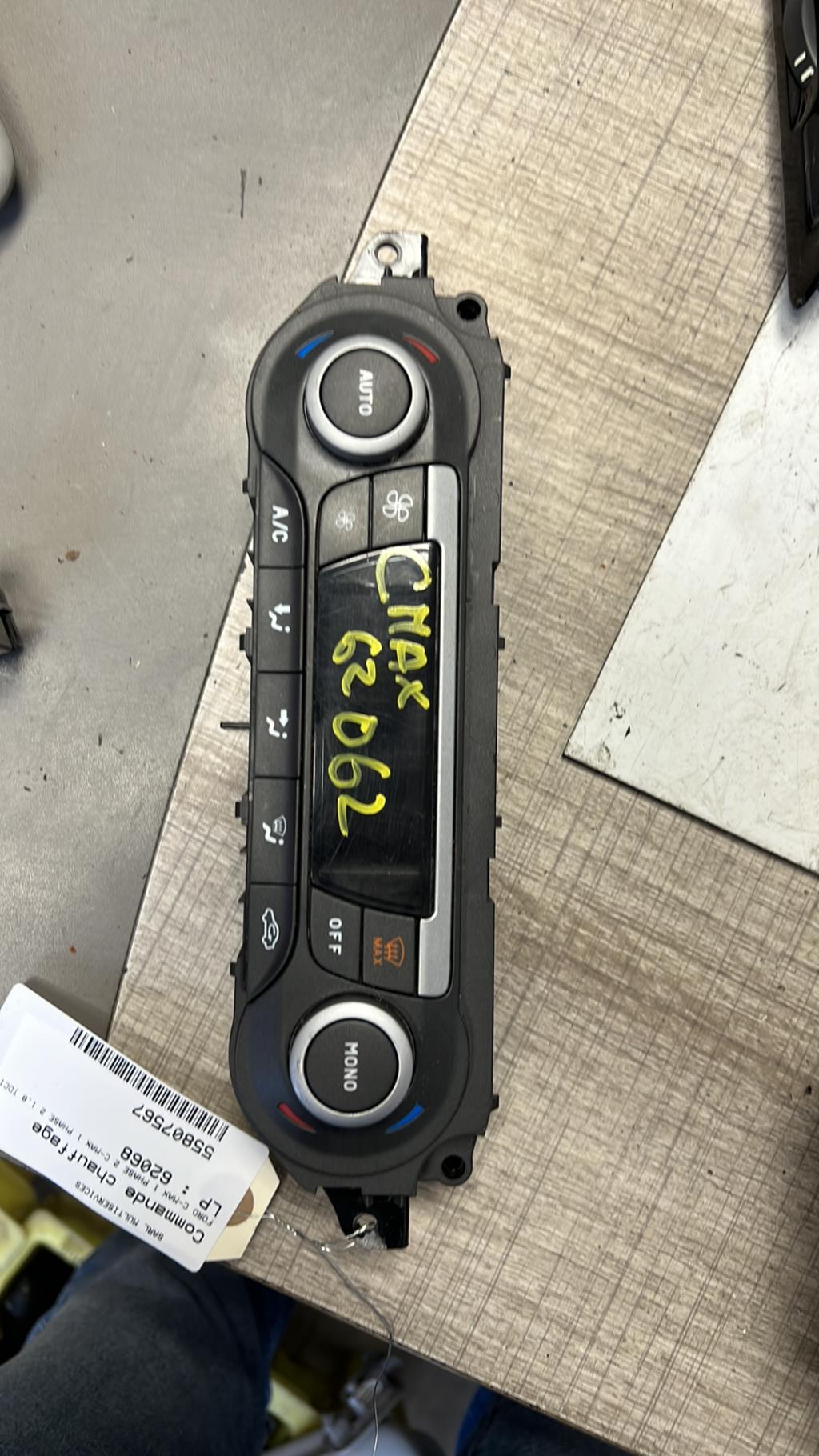 Commande chauffage FORD C-MAX 1 PHASE 2 Diesel - 1