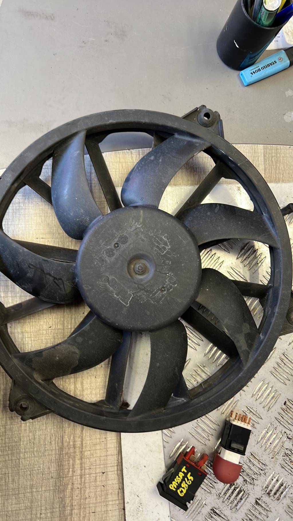 Motoventilatore radiatore CITROEN C4 1 PHASE 1 COUPE Diésel - 1