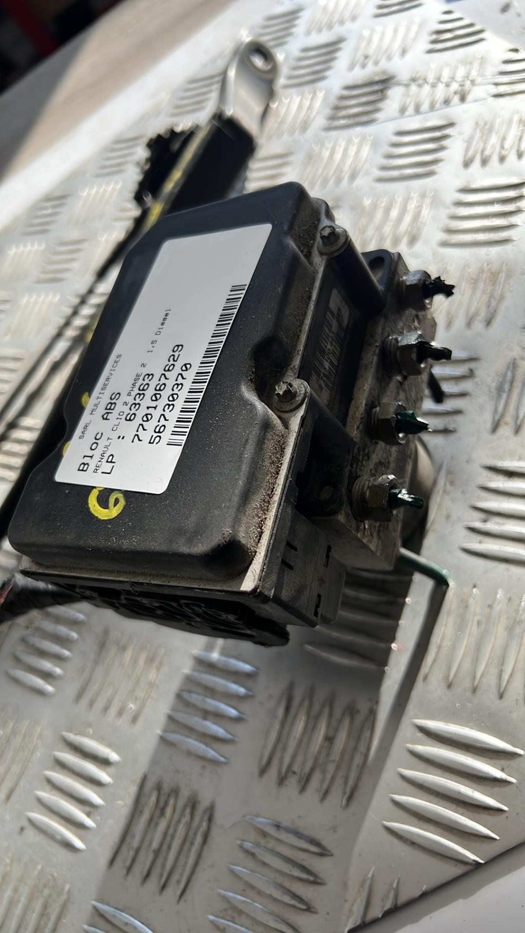 Blocco ABS (antibloccaggio freni) RENAULT CLIO 2 PHASE 2 Diésel - 1