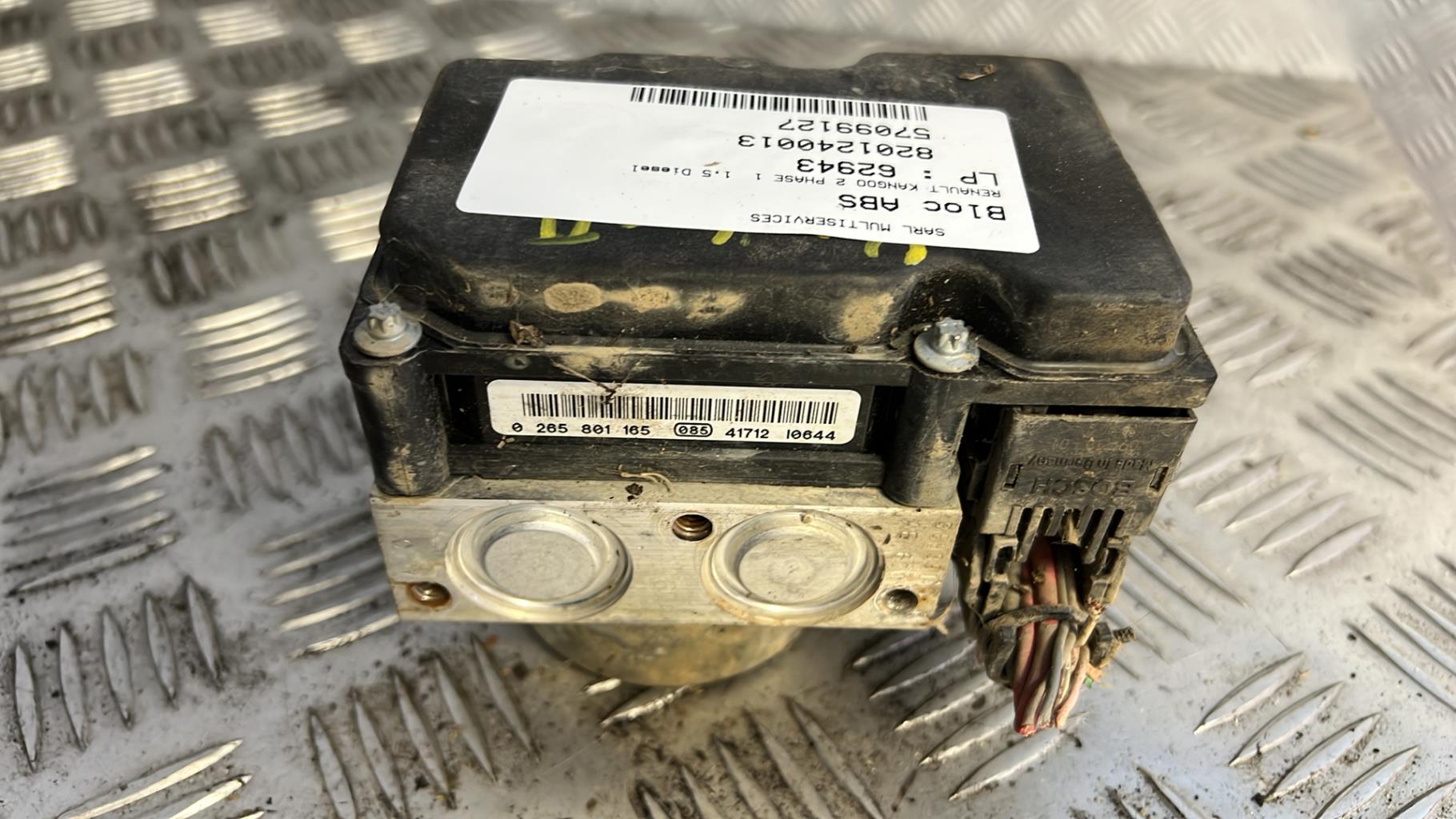 Blocco ABS (antibloccaggio freni) RENAULT KANGOO 2 PHASE 1 Diésel - 1