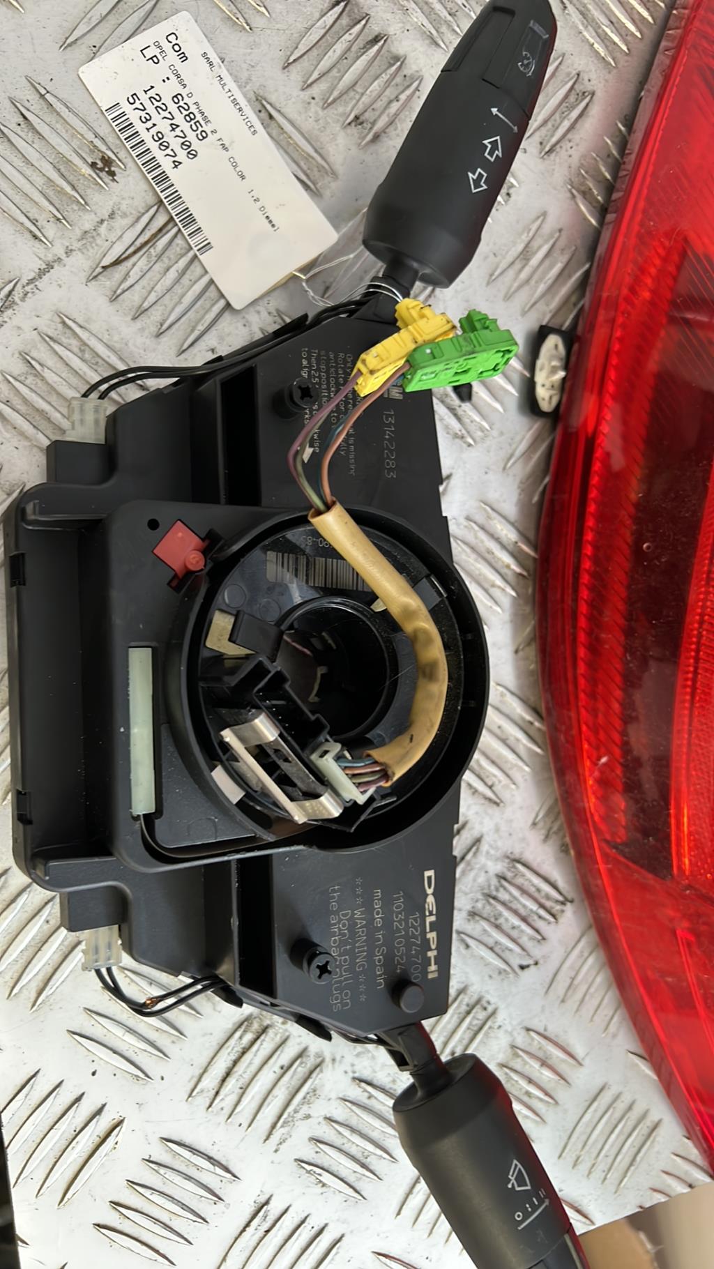 Devio guida completo con contatto spiralato OPEL CORSA D PHASE 2 Diésel - 1