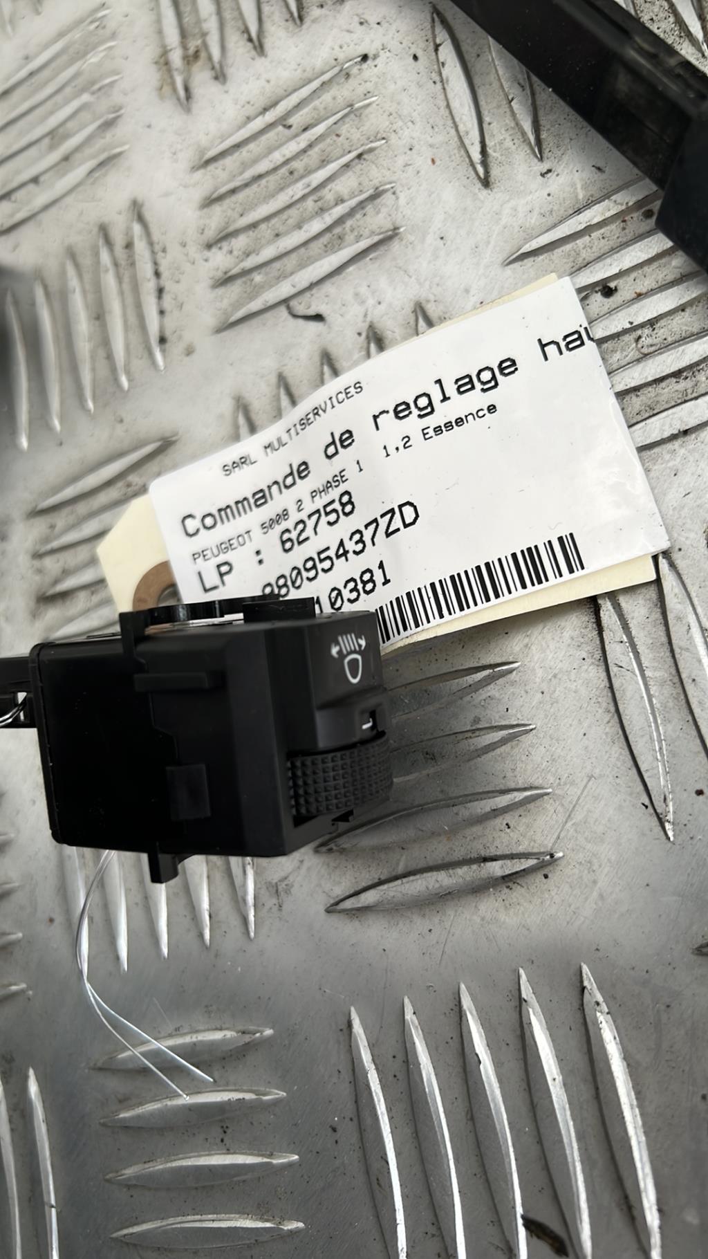 Comando regolazione altezza fari PEUGEOT 5008 2 PHASE 1 Gasolina - 1