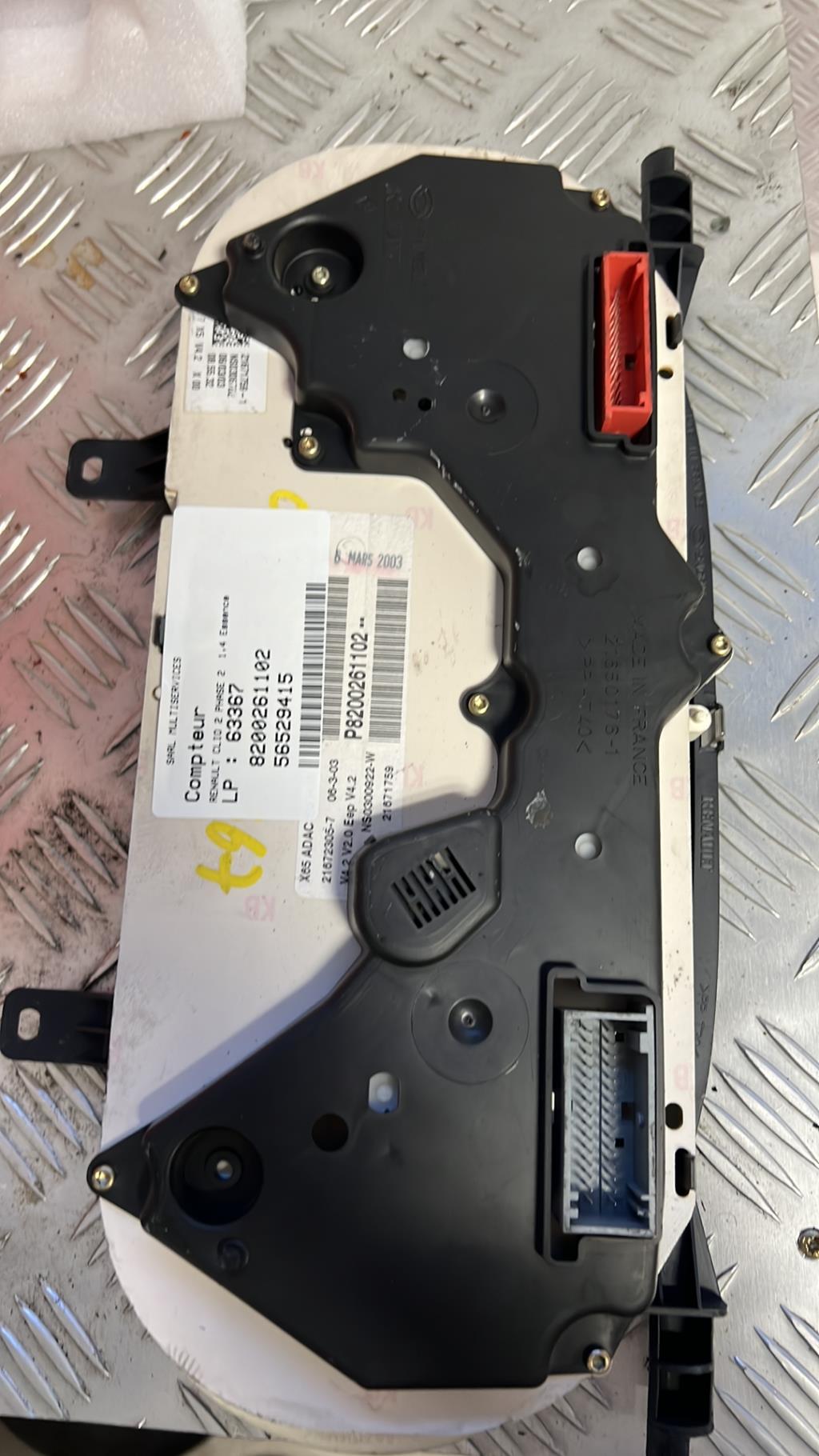 Compteur RENAULT CLIO 2 PHASE 2 Essence - 1