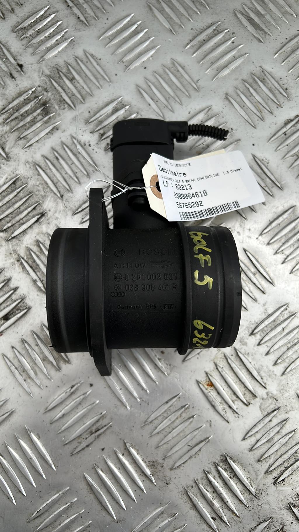 Debitmetre VOLKSWAGEN GOLF 5 BREAK Diesel - 1