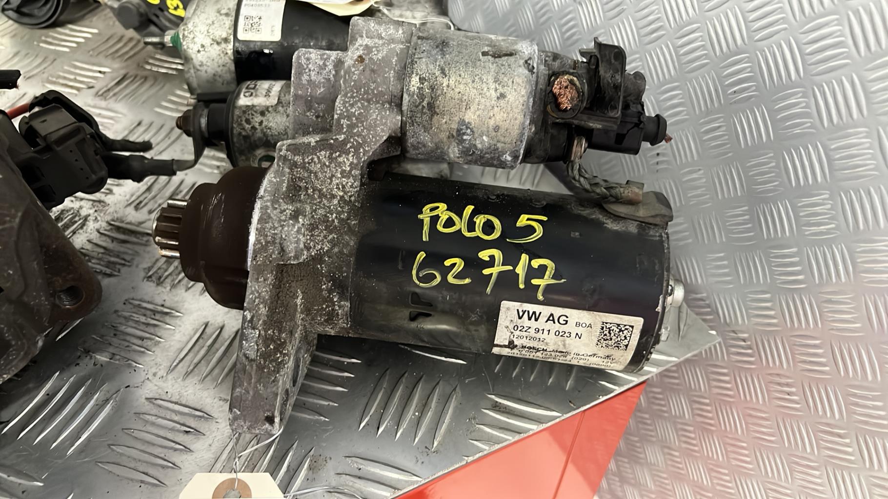 Motorino avviamento VOLKSWAGEN POLO 5 PHASE 1 Diésel - 1