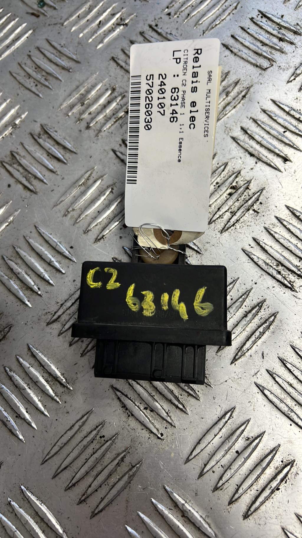 Relais electrique CITROEN C2 PHASE 1 Essence - 1