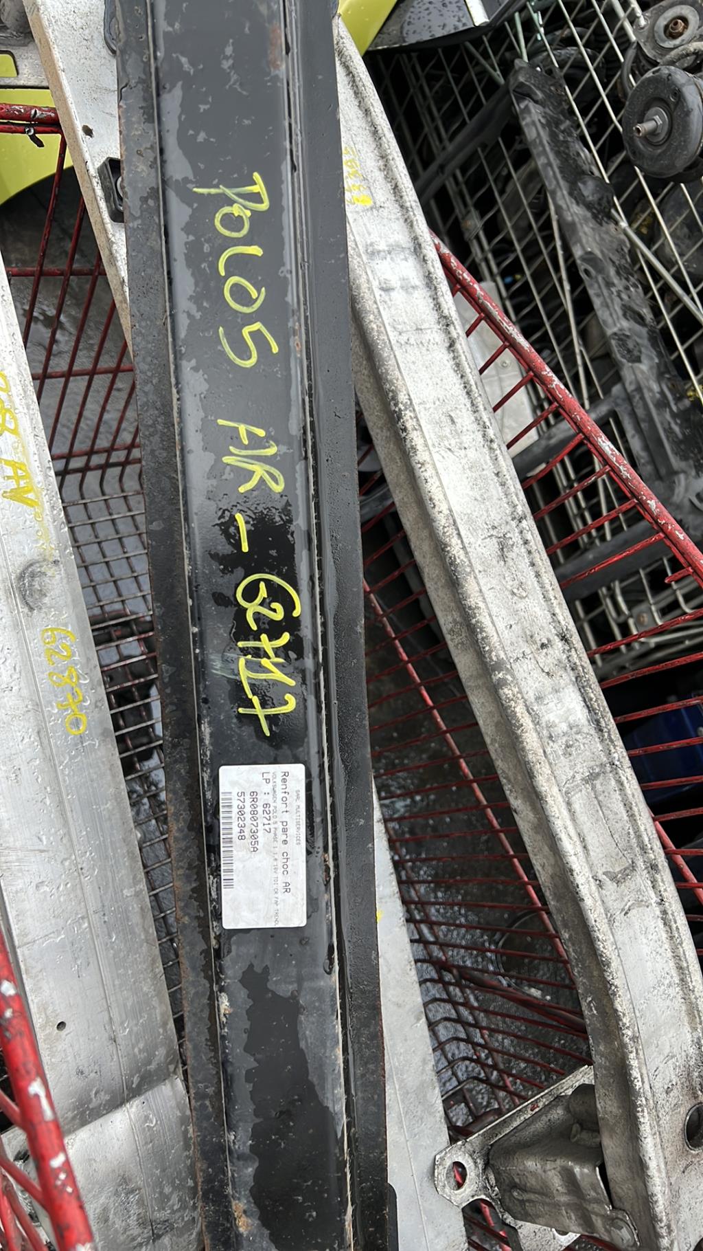 Traversa rinforzo paraurti posteriore VOLKSWAGEN POLO 5 PHASE 1 Diésel - 1