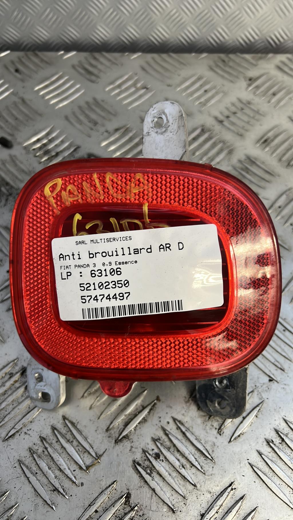 Retronebbia destro FIAT PANDA 3 Gasolina - 1