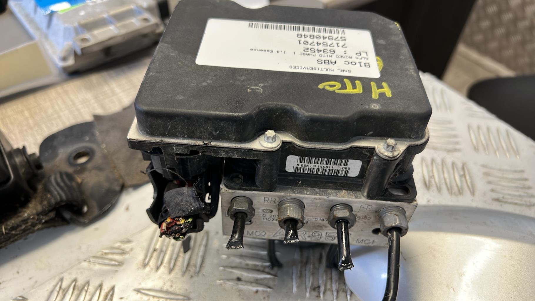 Blocco ABS (antibloccaggio freni) ALFA ROMEO MITO PHASE 1 Gasolina - 1