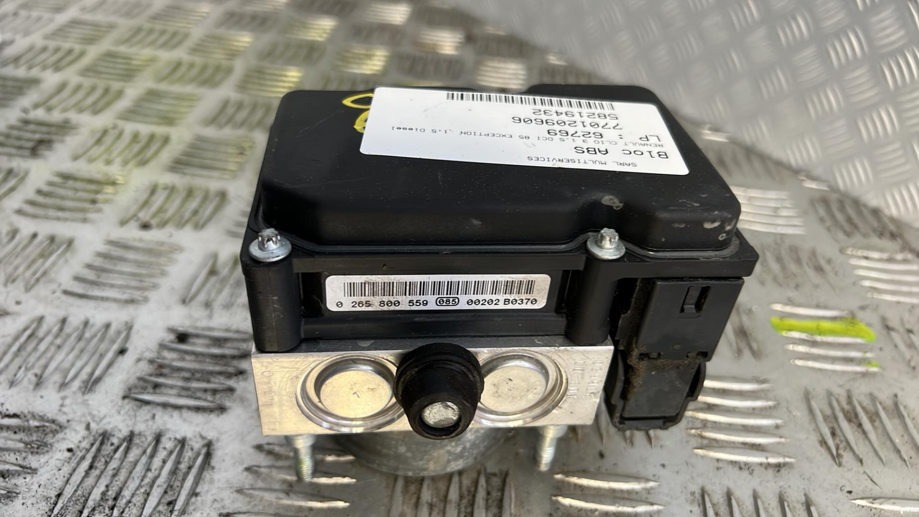 Blocco ABS (antibloccaggio freni) RENAULT CLIO 3 Diésel - 1