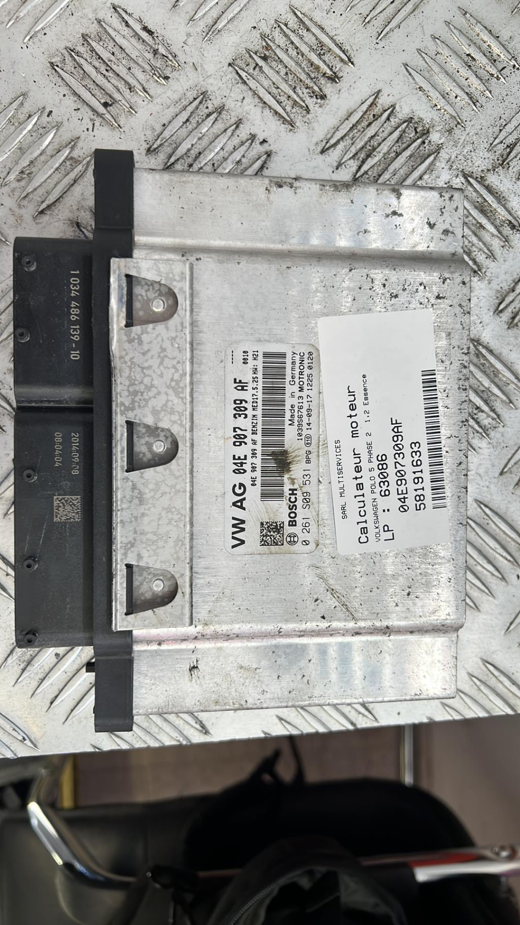 Centralina motore VOLKSWAGEN POLO 5 PHASE 2 Gasolina - 1