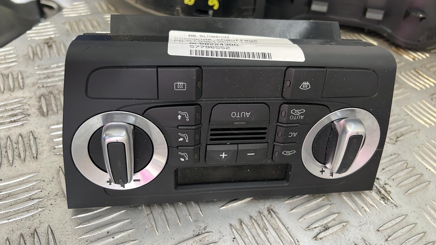 Commande chauffage AUDI A3 2 PHASE 2 Diesel - 1