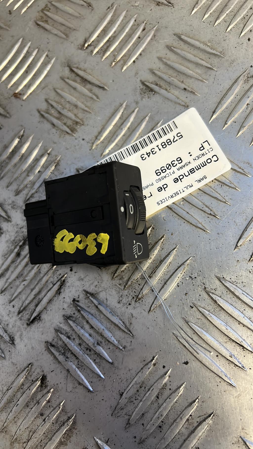 Comando regolazione altezza fari CITROEN XSARA PICASSO PHASE 1 Diésel - 1