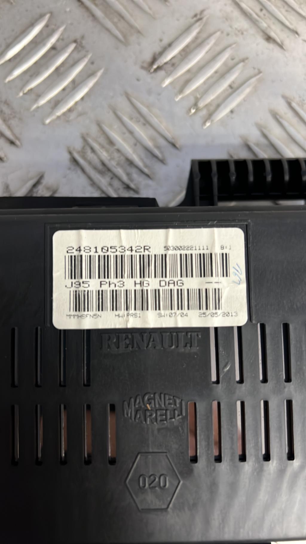 Compteur RENAULT SCENIC 3 PHASE 3 Diesel - 1