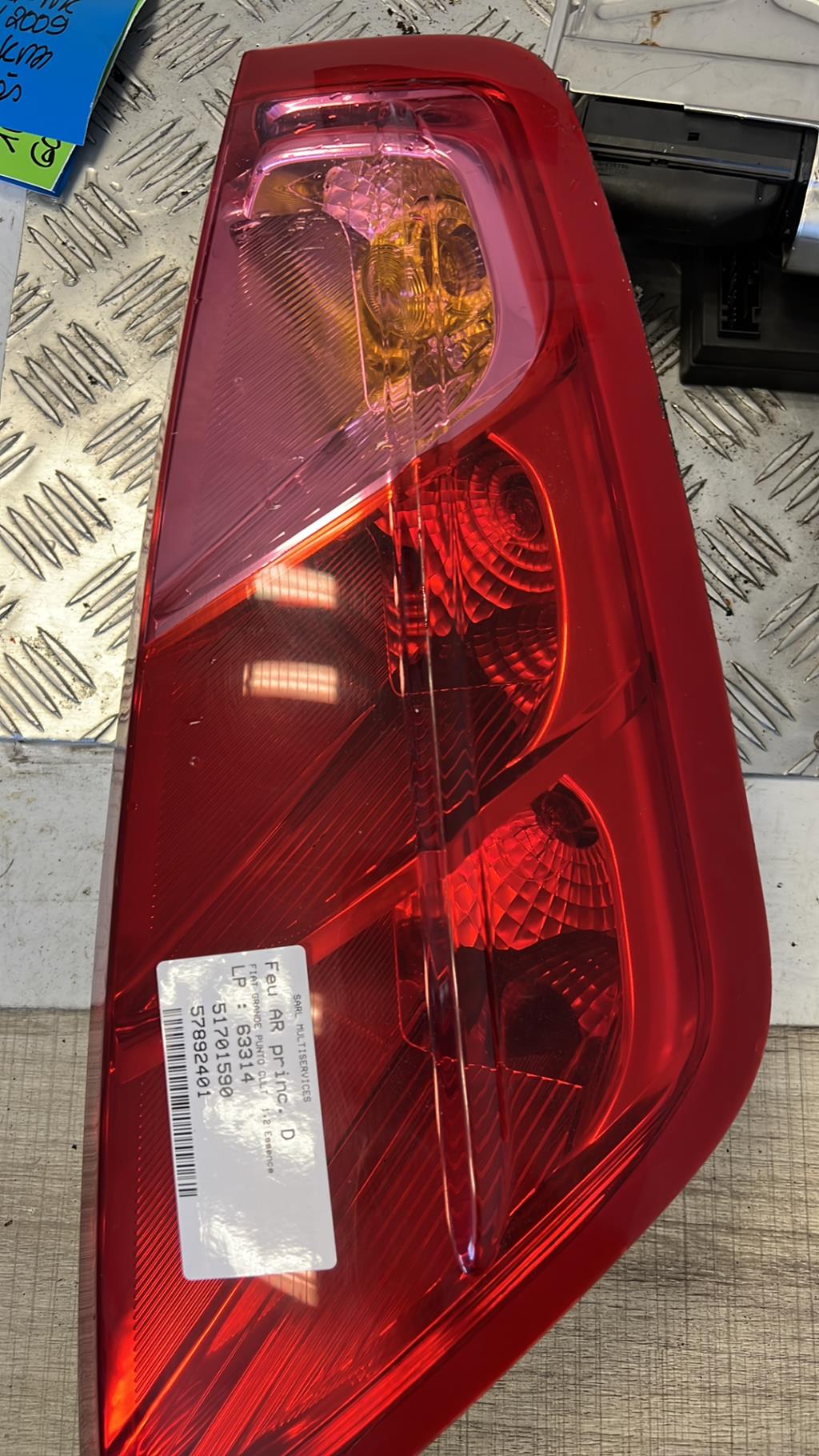 Fanale posteriore principale destro (luci) FIAT GRANDE PUNTO Gasolina - 1