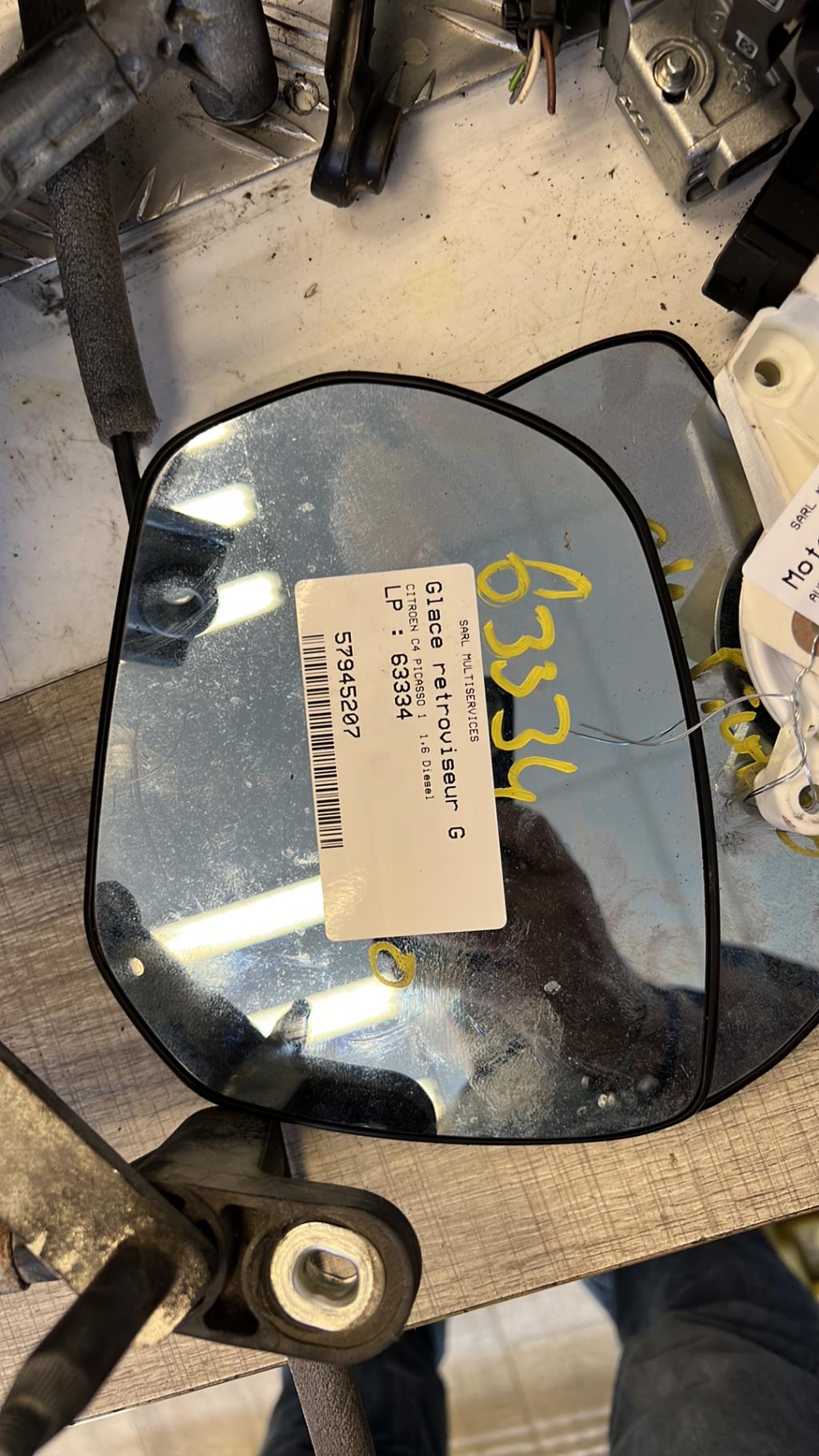 Vetro specchietto retrovisore sinistro CITROEN C4 PICASSO 1 Diésel - 1