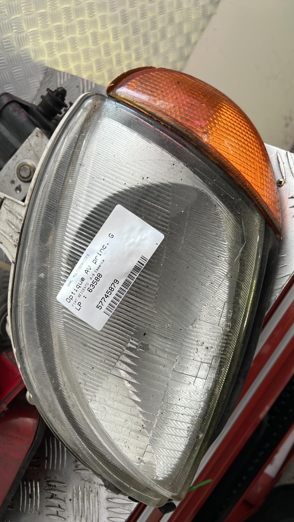 Gruppo ottico anteriore principale sinistro (luci)(faro) FIAT SEICENTO Gasolina - 1