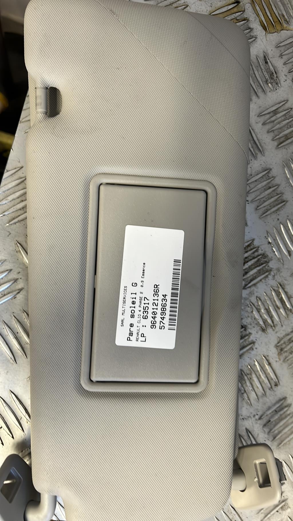 Visiera parasole sinistra RENAULT CLIO 4 PHASE 2 Gasolina - 1