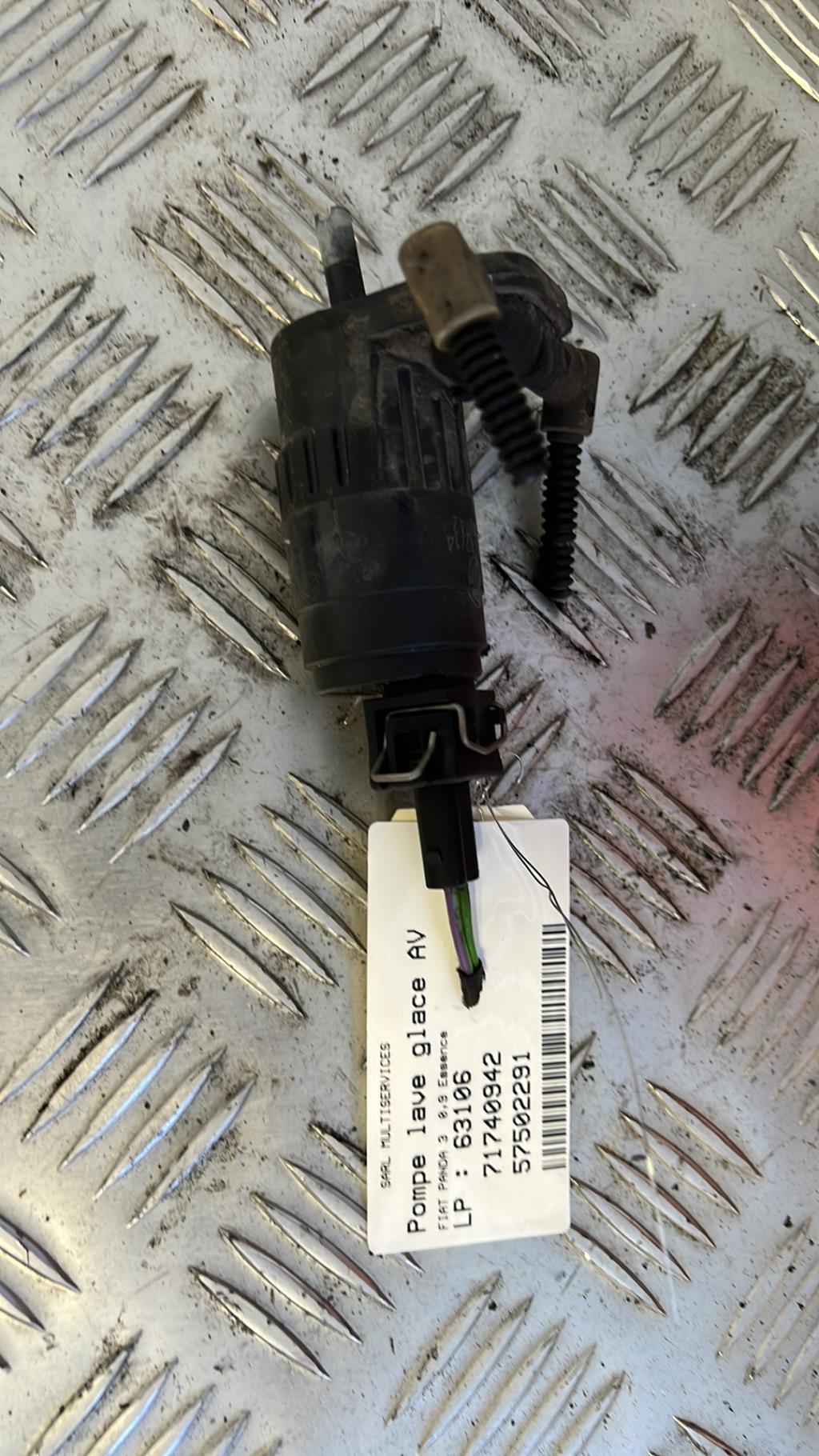 Pompa lavacristalli anteriore FIAT PANDA 3 Gasolina - 1