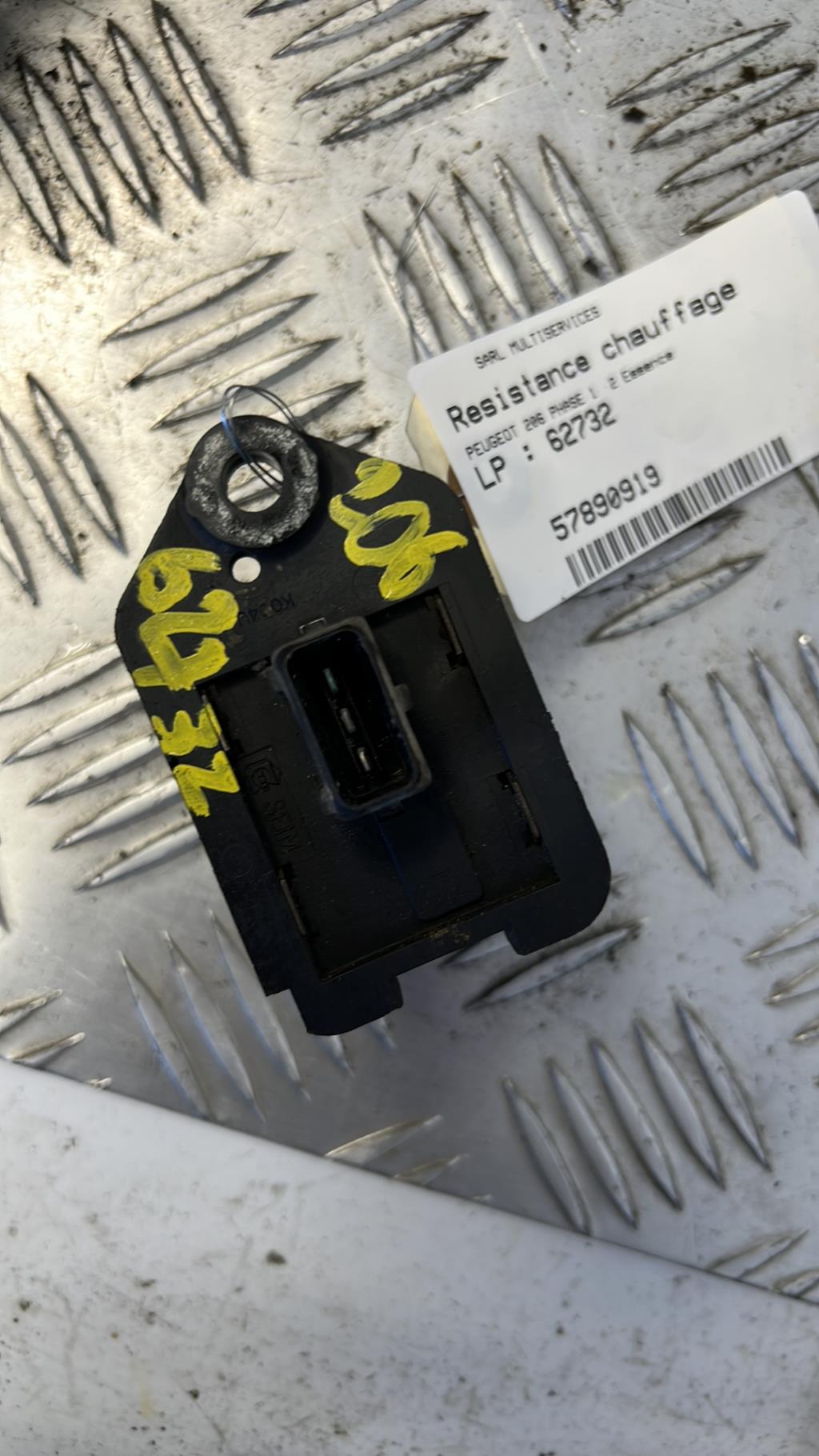Resistenza riscaldamento PEUGEOT 206 PHASE 1 Gasolina - 1