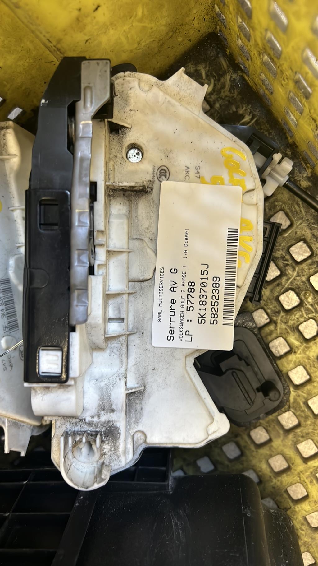 Serratura anteriore sinistra VOLKSWAGEN GOLF 7 PHASE 1 Diésel - 1