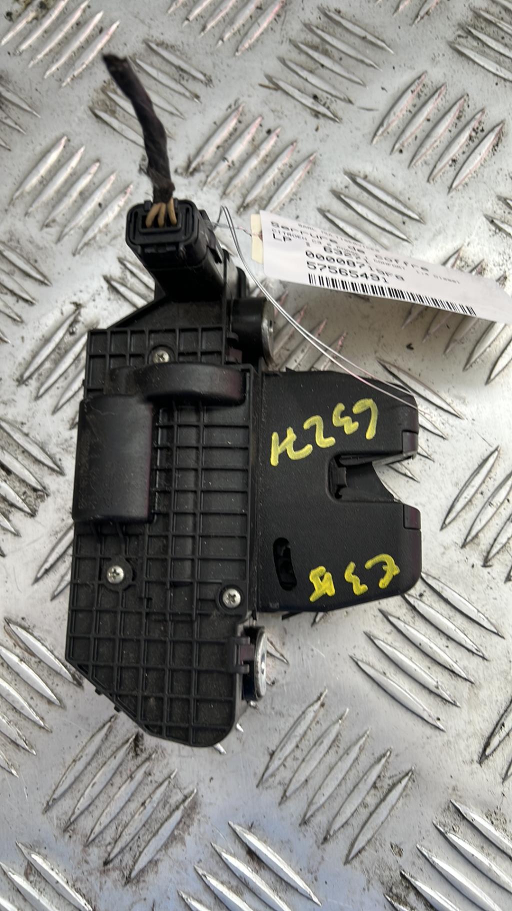 Serrure de coffre CITROEN C3 2 PHASE 1 Diesel - 1