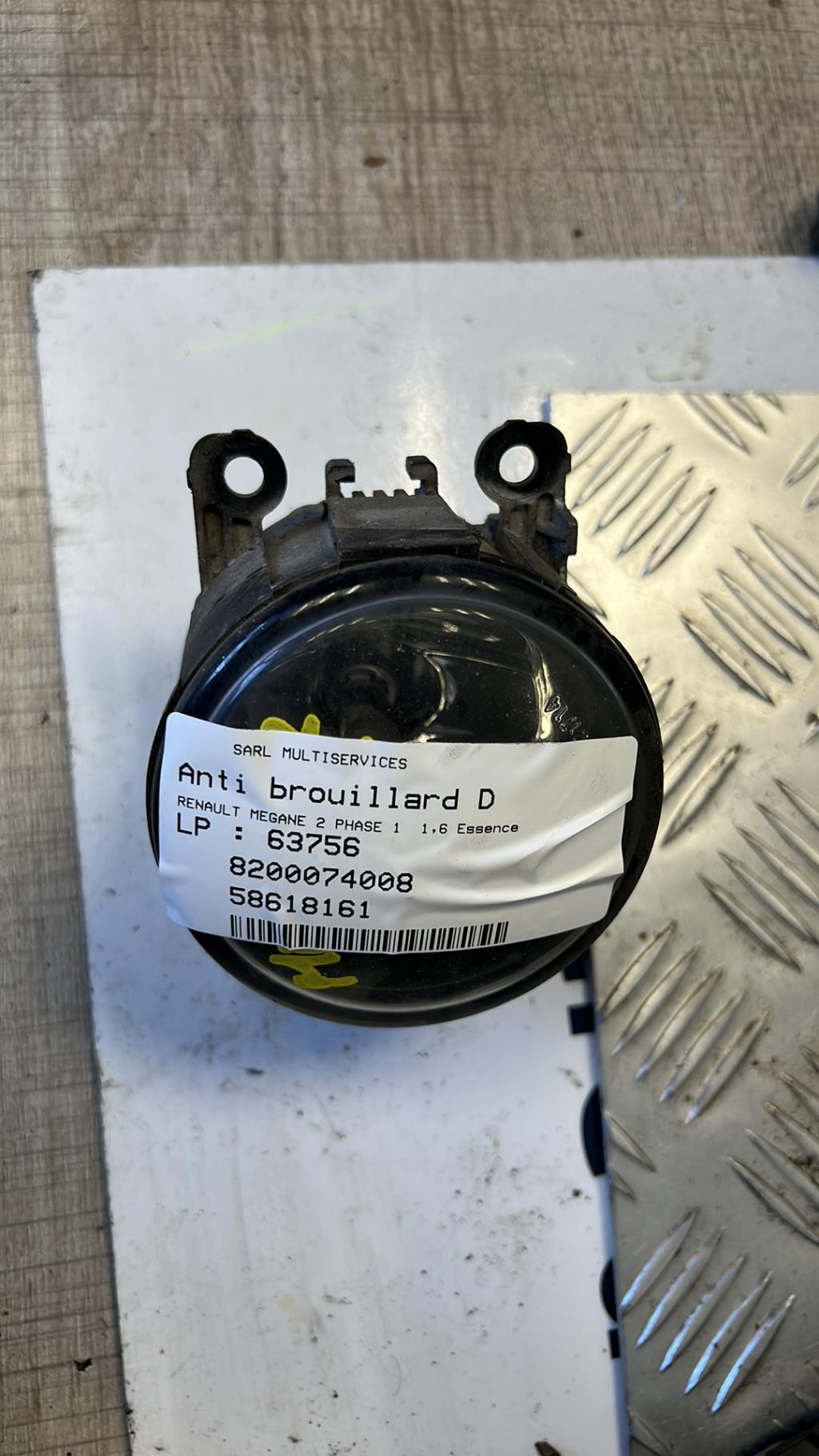 Fendinebbia destro (luci) RENAULT MEGANE 2 PHASE 1 Gasolina - 1