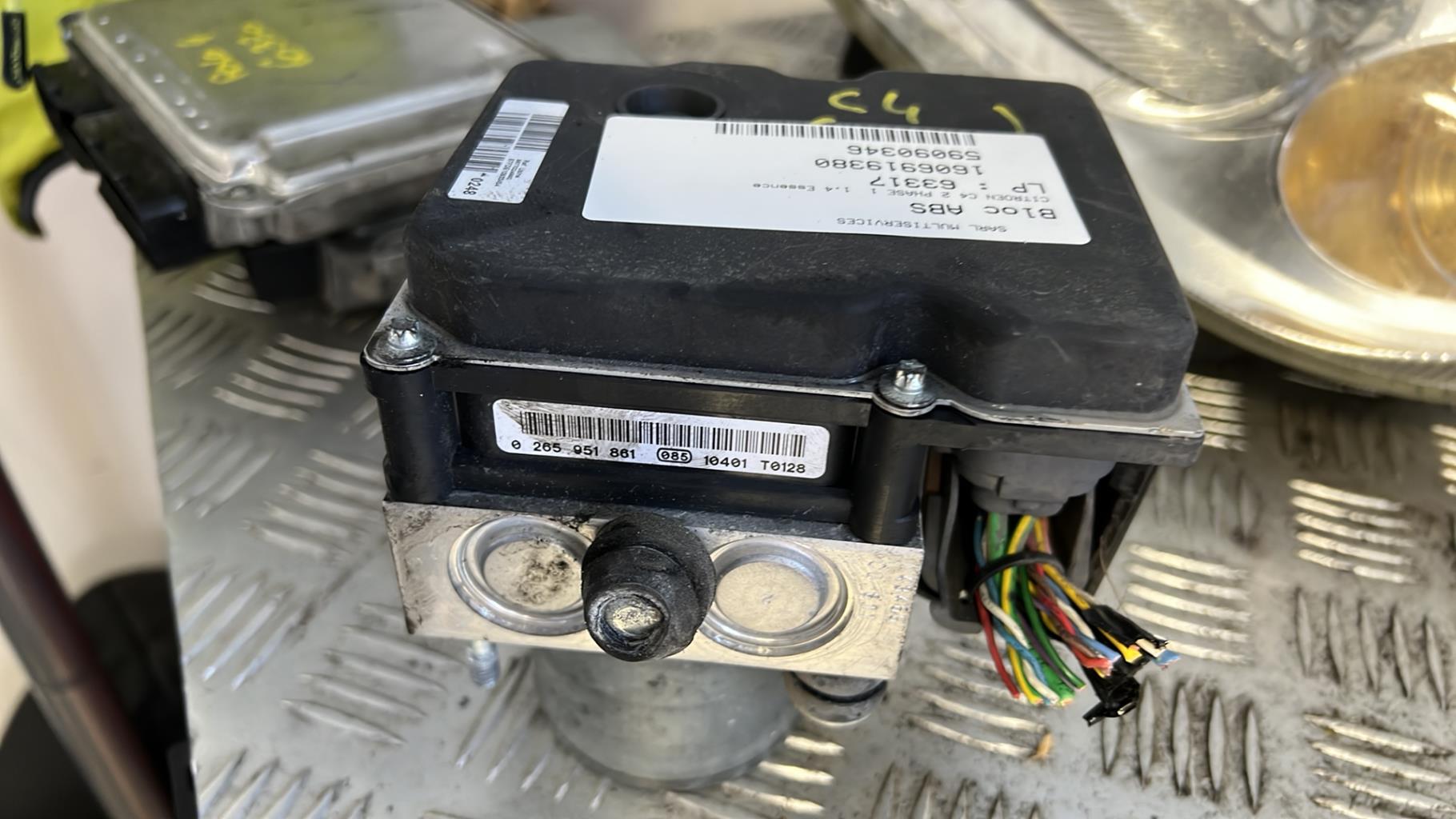 Blocco ABS (antibloccaggio freni) CITROEN C4 2 PHASE 1 Gasolina - 1