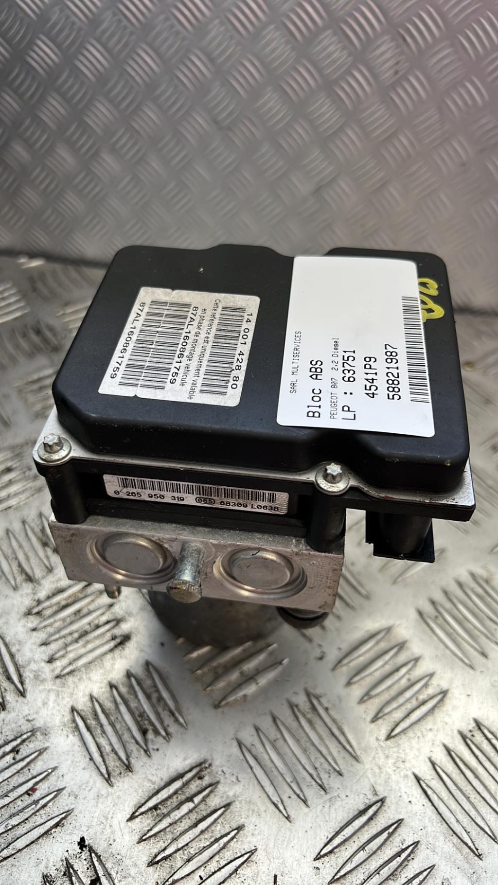 Blocco ABS (antibloccaggio freni) PEUGEOT 807 Diésel - 1