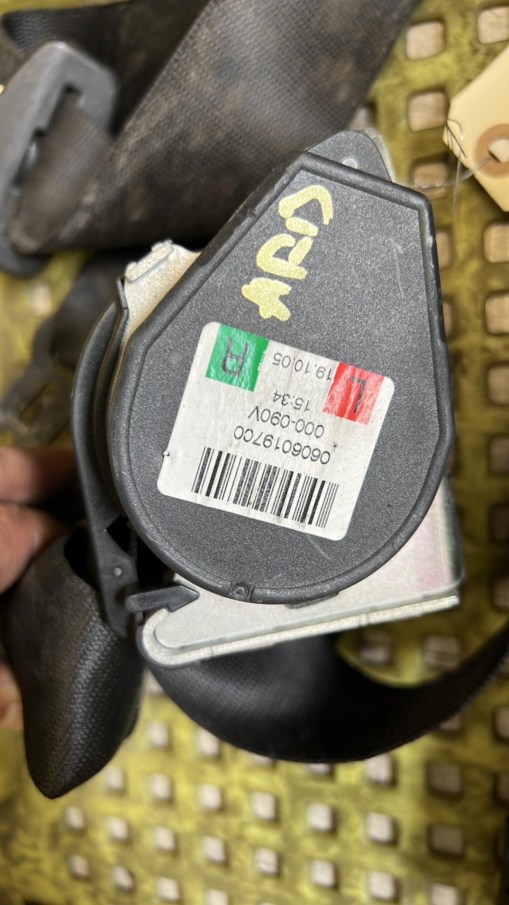 Cintura di sicurezza posteriore destra BMW SERIE 3 E90 PHASE 1 Diésel - 1