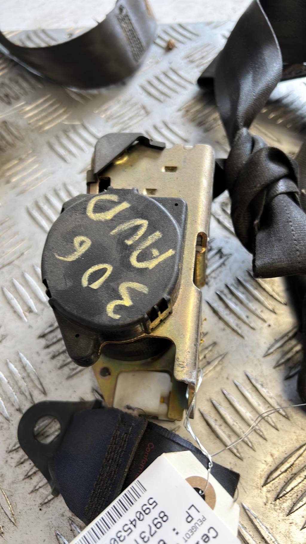 Cintura di sicurezza anteriore destra PEUGEOT 306 PHASE 2 Gasolina - 1