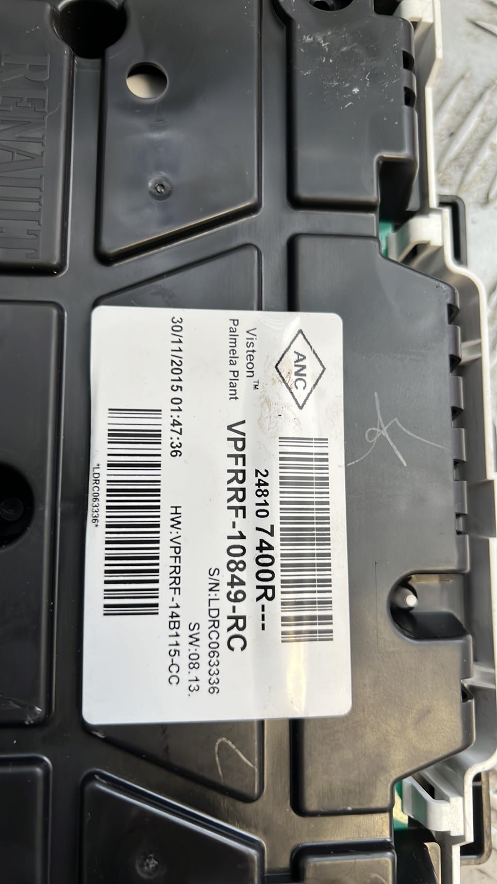 Compteur RENAULT CAPTUR 1 PHASE 1 Diesel - 1